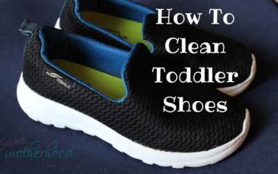 How to Clean Toddler Shoes